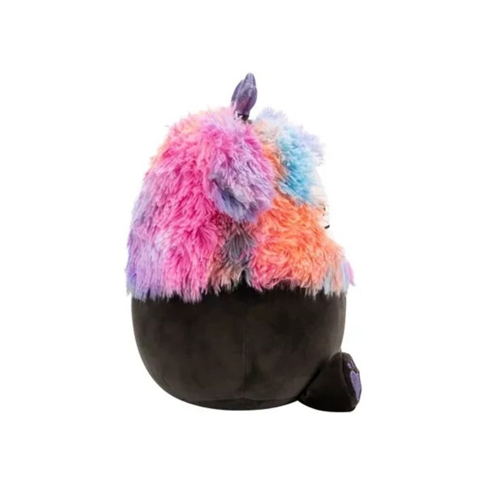 NEW ! Squishmallows Frumpy Bigfoot Plush 12" Pink Black Fuzzy Valentine Monster - Picture 2 of 7